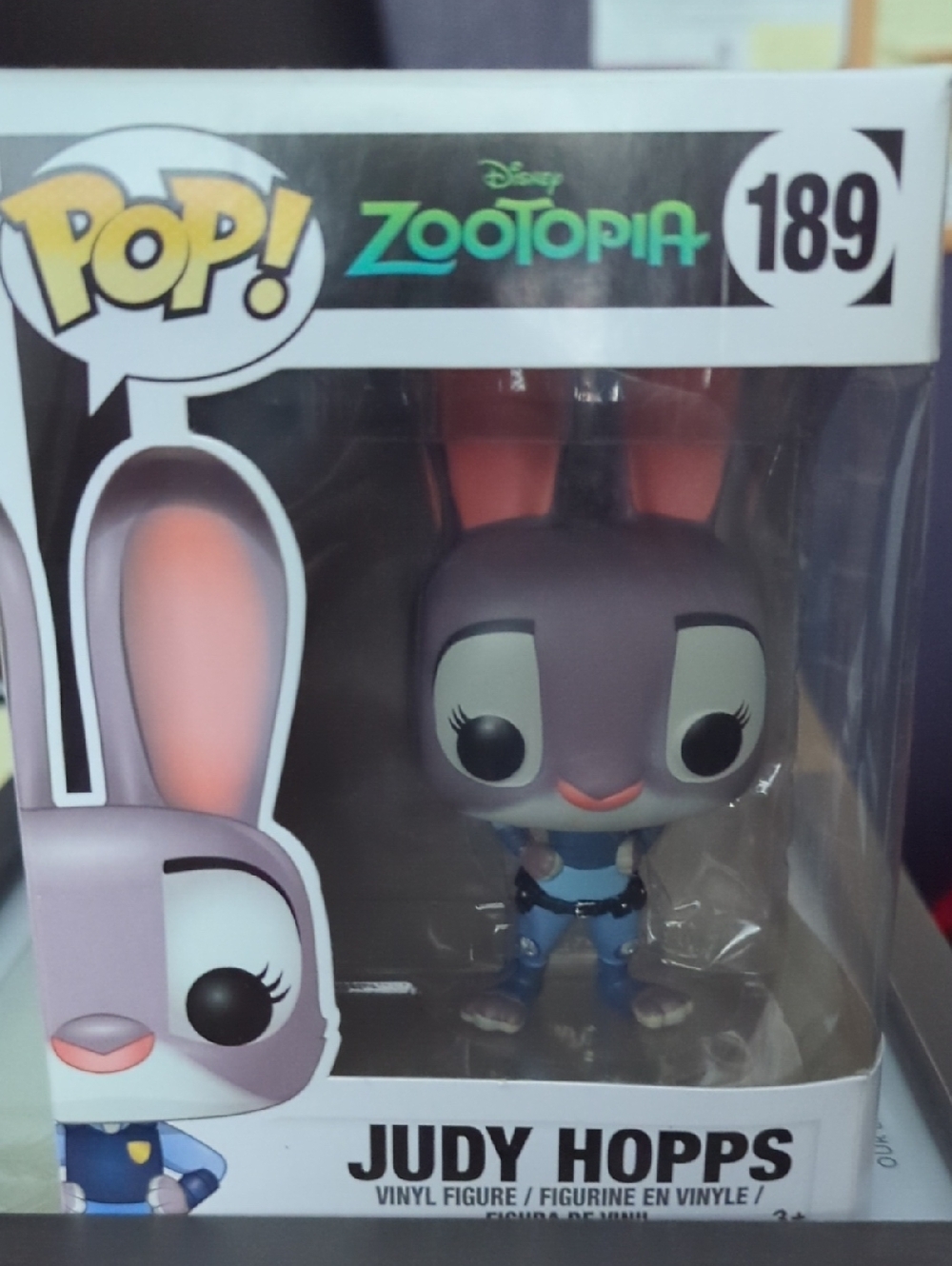 Funko Judy Hopps Vinyl Figure - Purple, Blue, Pink Accents